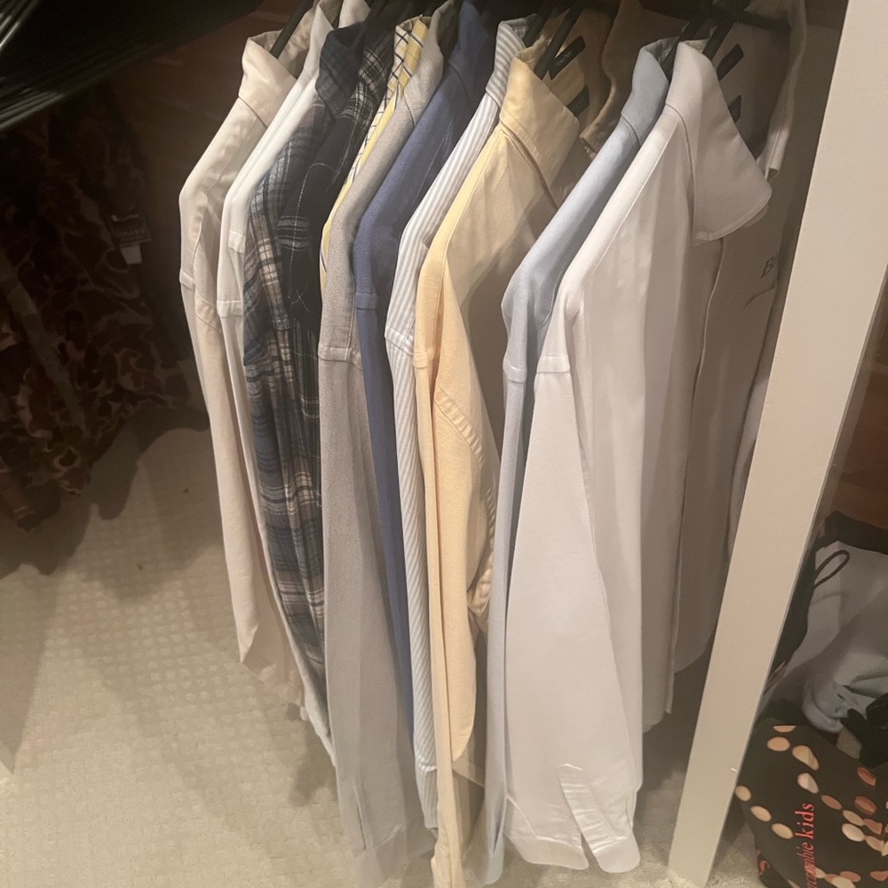 XL 16 to 17 men’s casual long sleeve shirts